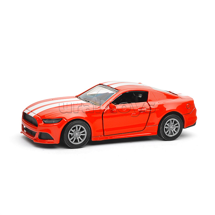 Красная инерционная машинка Спорткар с дизайном die-cast,1:32, открывающиеся двери
