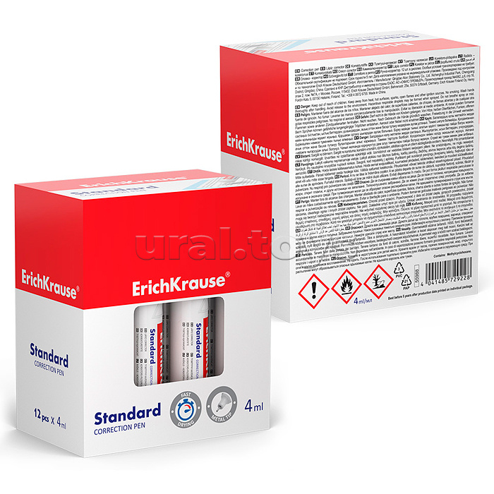 Штрих-корректор ручка Standard, 4мл