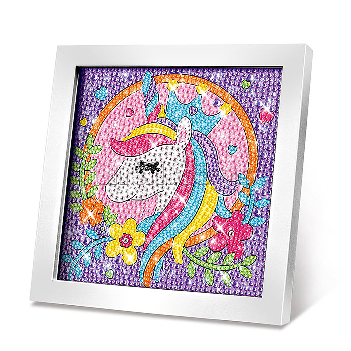 Мозаика алмазная A5501B "Единорожка" в коробке