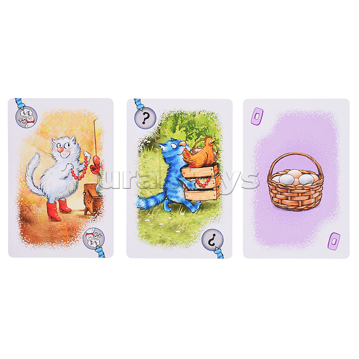 Игра карточная "Переполох в Котофеевке" (Синие коты) Игра карточная "Переполох в Котофеевке" (Синие коты)