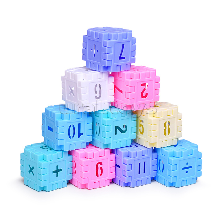 Конструктор "Волшебная тележка" цвет розовый (150дет.)