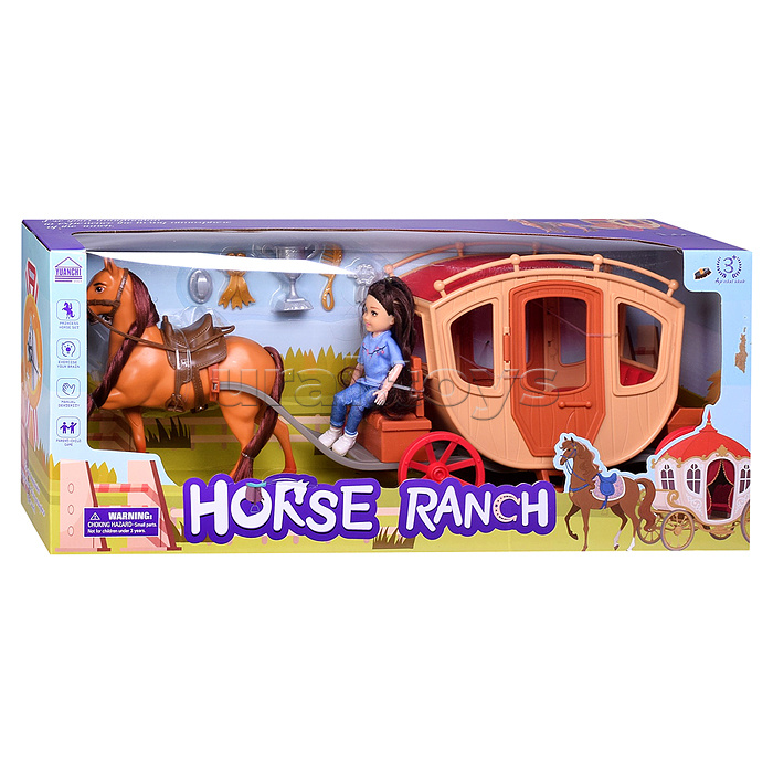 Набор карета "Изящная прогулка" в коробке