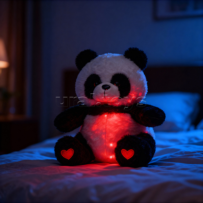 Мягкая игрушка "Медведь"  светится в темноте 30 см.