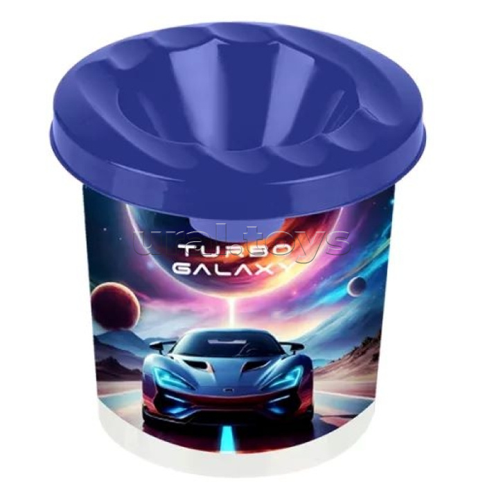 Стакан-непроливайка "Turbo Galaxy" 7 см диаметр, 7 см высота, с дизайном, индивидуальная маркировка