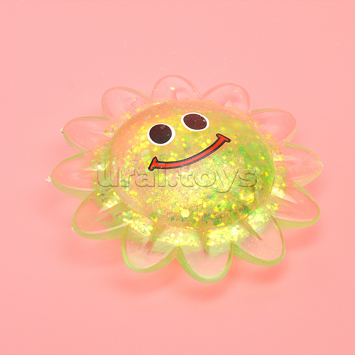 Игрушка -антистресс "Блестящая ромашка"