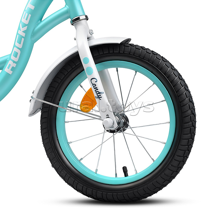 Велосипед 14" Rocket Candy, цвет мятный