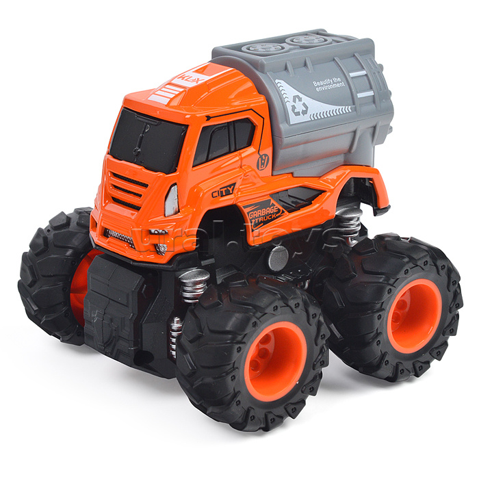 Машинка металлическая Big Foot, 1:43, серия Tech Машинка металлическая Big Foot, 1:43, серия Tech
