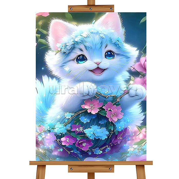 Мозаика алмазная "Улыбашка" 20*30см