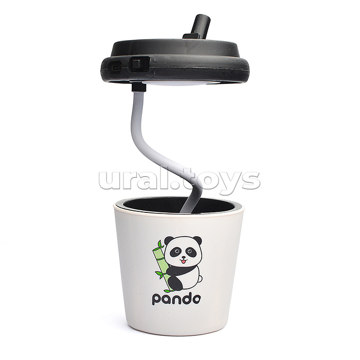 Фонарик-светильник игрушечный "Стакан. Панда" в коробке