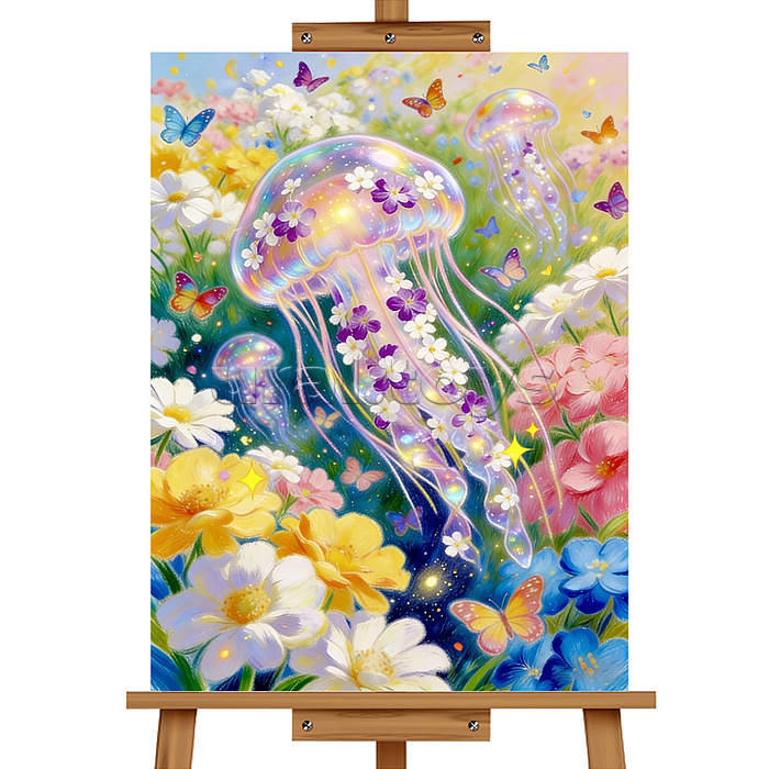 Мозаика алмазная "Медуза" 30*40 см