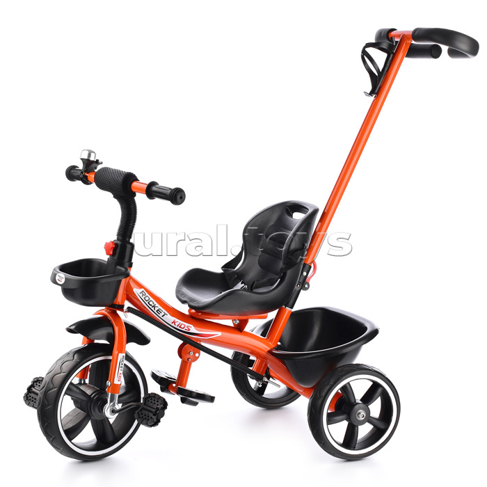 Велосипед 3-х колесный, оранжевый