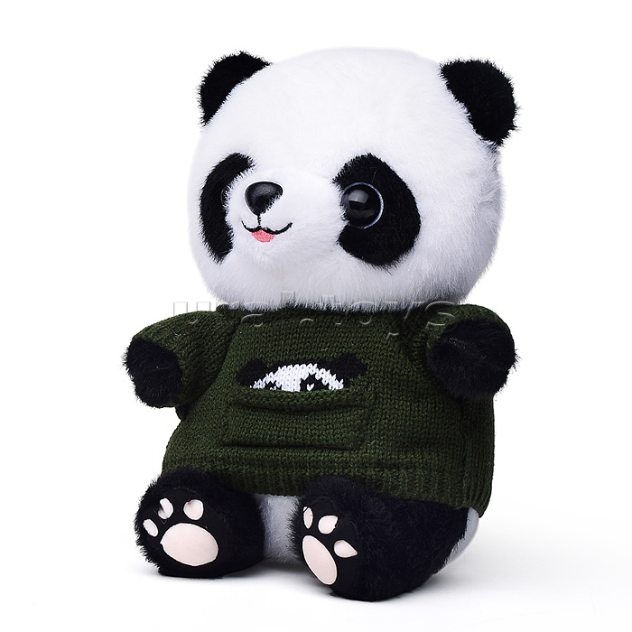 Панда в Зеленом Свитере, 25 см