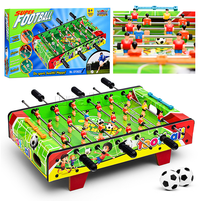 Настольная игра Футбол "Футбольное поле" в коробке