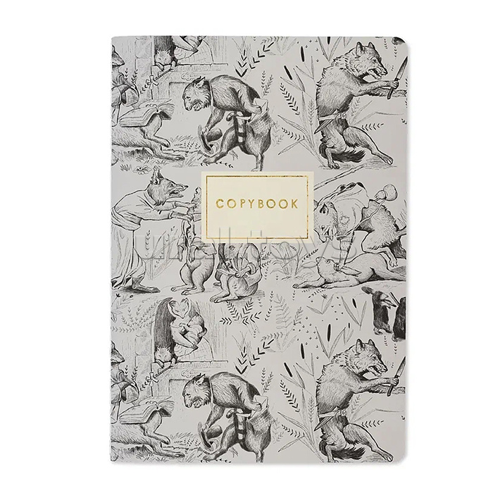 Блокнот-тетрадь 40 л. клетка "Приключения лиса"