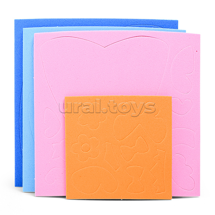 Мягкая картинка. Аппликации для девочек. 3 в 1