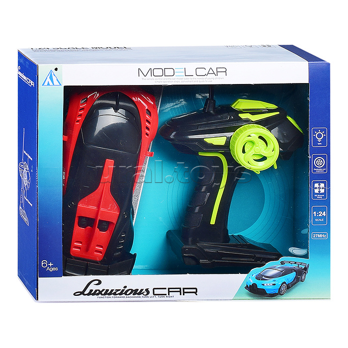 Машина "Model car-1" р/у, 1:24, 27 MHz, в коробке Машина "Model car-1" р/у, 1:24, 27 MHz, в коробке