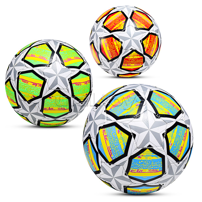 Мяч футбольный, размер 5, PVC 270-280г.