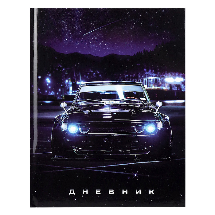 Дневник 1-4кл, тв обл. глянц/лам, 48л, Calligrata "Cars-4"