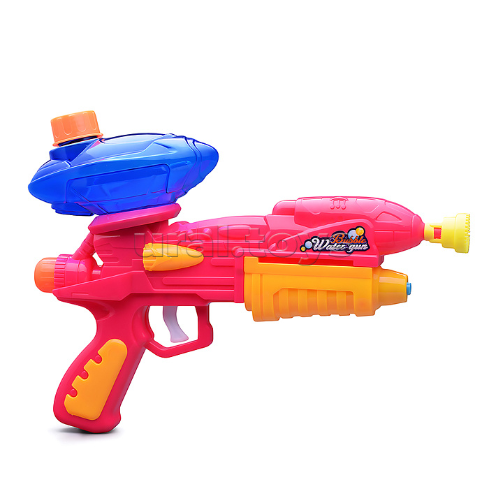 Бластер 2в1 "Водная атака и мыльные пузыри" в коробке