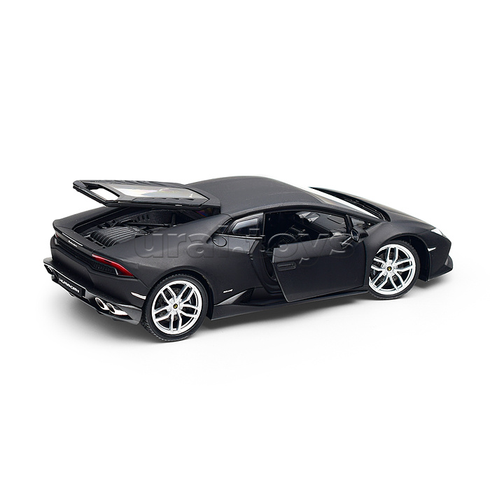 Машинка 1:24 Lamborghini Huracan Coupe, черный матовый Машинка 1:24 Lamborghini Huracan Coupe, черный матовый