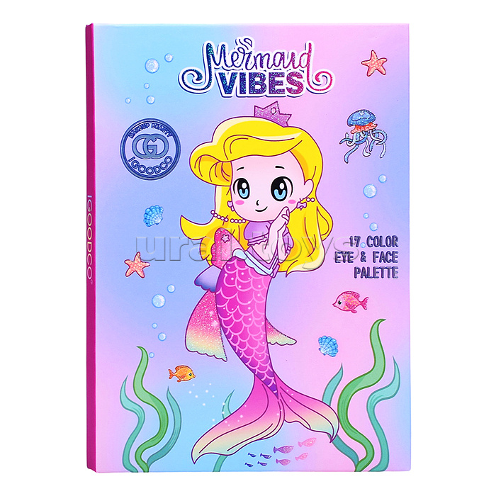 Косметика детская " Морская звёздочка" (палетка теней)