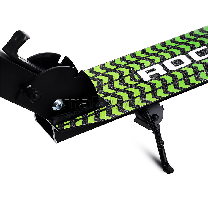 Самокат детский ROCKET, алюминиевый, колеса PU, 145 мм, зелёный