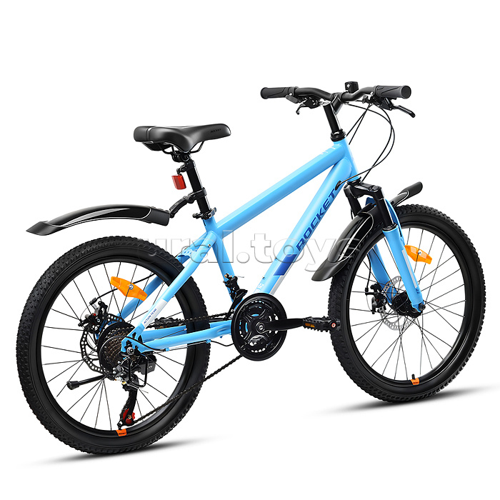 Велосипед 22" Rocket Aries 2.0 , цвет синий, размер 13"