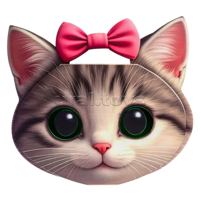 Альбом-блокнот для рисования 60л. "Cat" 28.5x24.5см 80г/м2