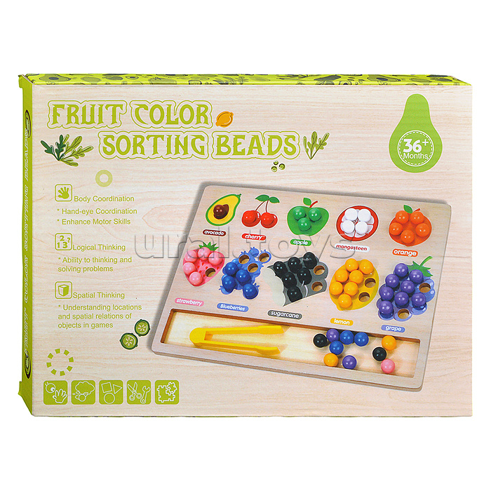 Игра развивающая "Фруктики"