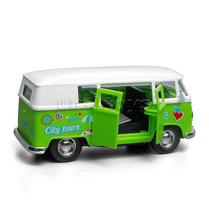 Набор машин "Автобусная заправка"  вкоробке