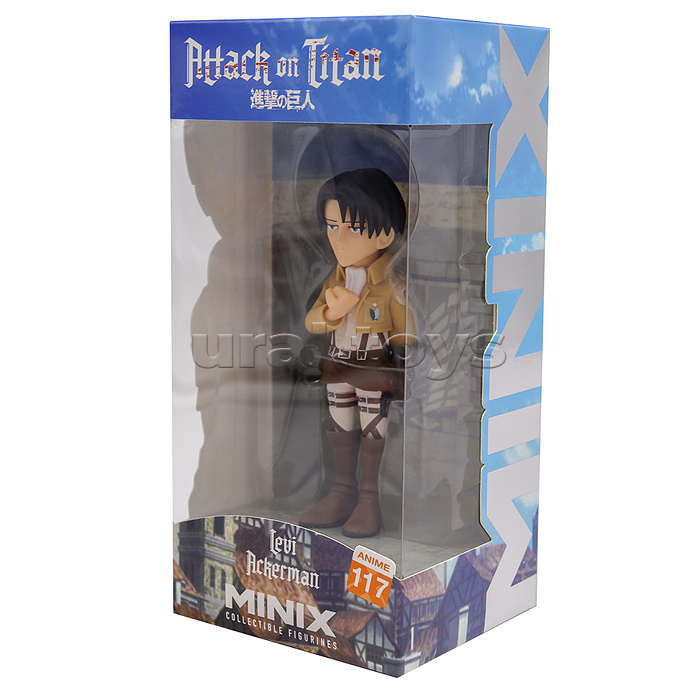 Коллекционная фигурка "Attack on Titan" - "Атака титанов" Леви Аккерман, 12 см,