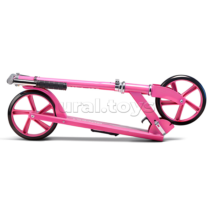 Самокат ROCKET колеса PU 200 мм, ABEC 7, розовый (в пакете)
