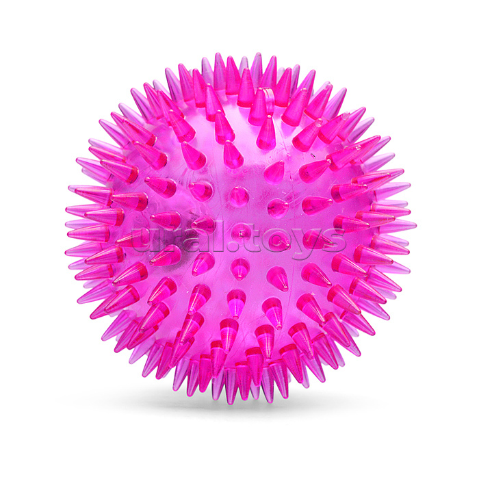 Мяч-ёж "Неоновый цвет-2" (8,5 см.) в коробк