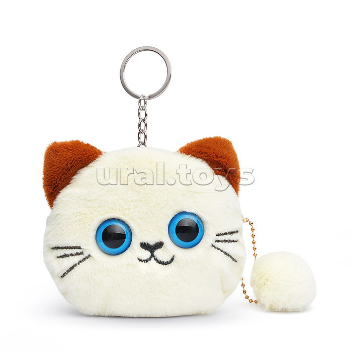 Мягкий брелок-кошелек "Кошечка" 11см