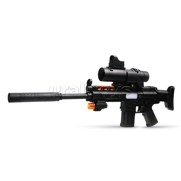 Автомат "Миссия Альфа-2" (свет, звук) в коробке