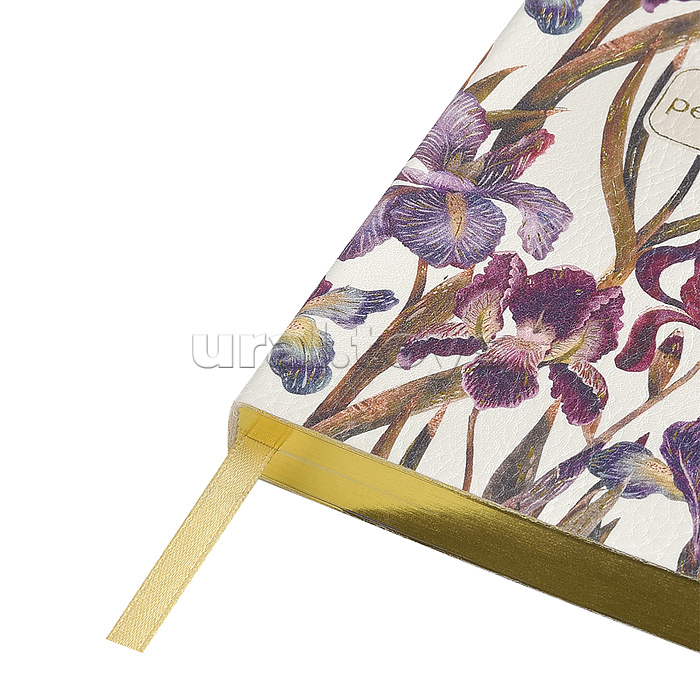 Набор подарочный "Flora. Ирисы" ежедневник А6+ и ручка