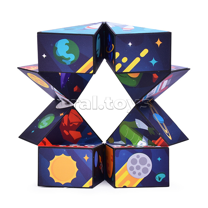 Головоломка "Магический куб" 3 в 1 в коробке