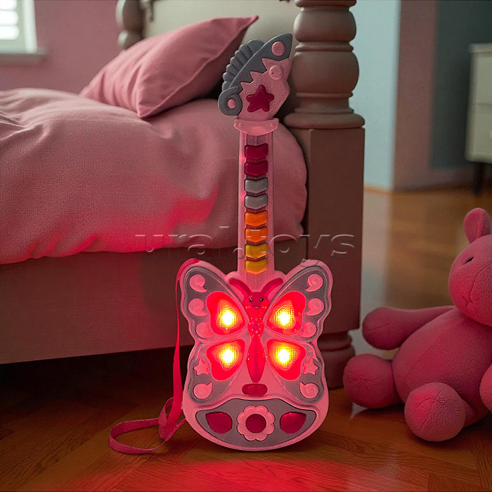 Гитара "Бабочка" в коробке