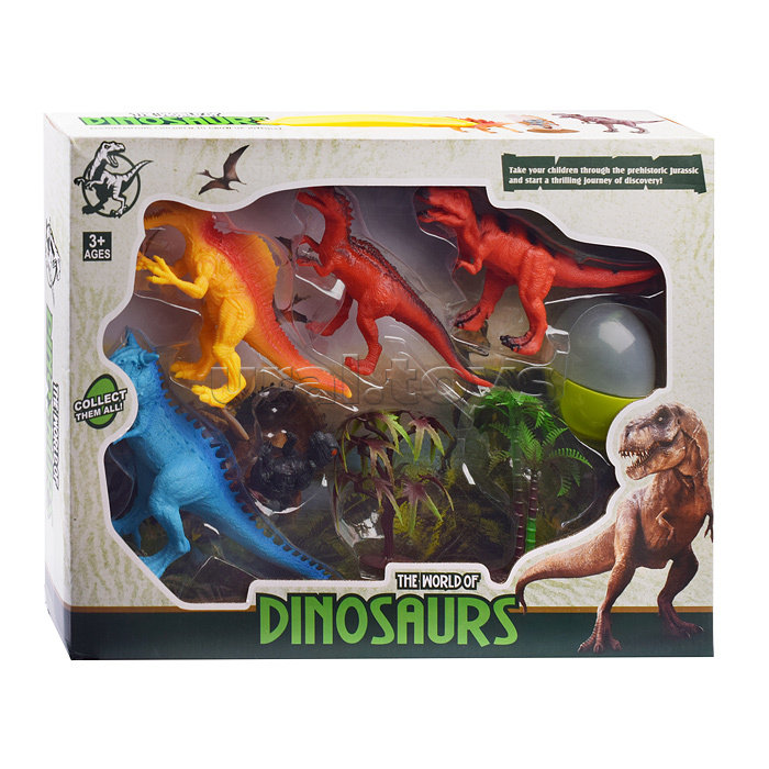 Набор динозавров "Древний мир-3" в коробке