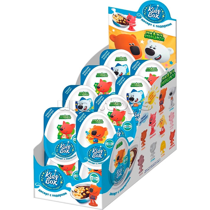 Десерт с подарком, Kids box Ми-ми-мишки 2, 16шт, 20г.