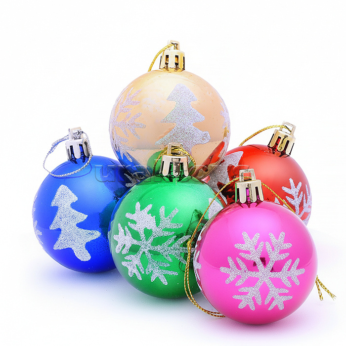 Набор шаров "Цветные блики" (5см)