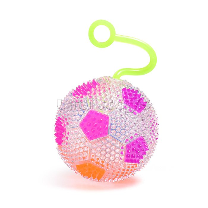 Игрушка-пищалка "Колючий мяч 2" (6,5 см) в коробке