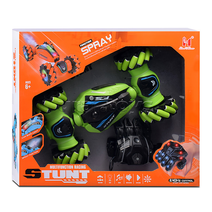 Машина "Техно-гонщик" р/у, 27 MHz, в коробке