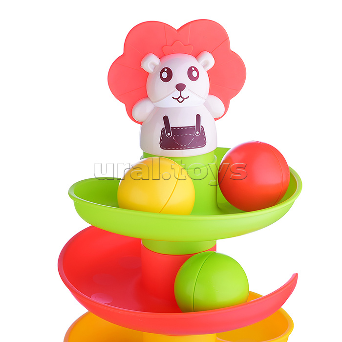 Развивающая игрушка горки "Львенок" в коробке