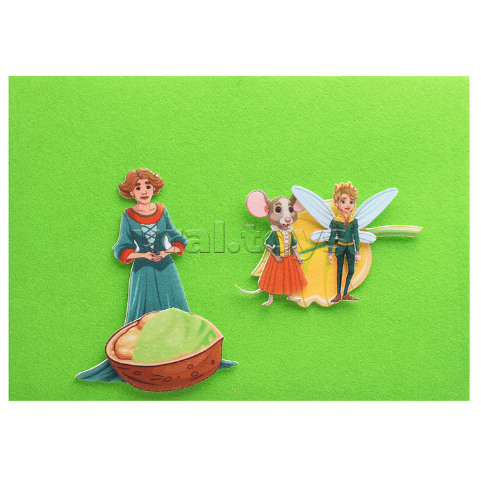 Дюймовочка, фетр