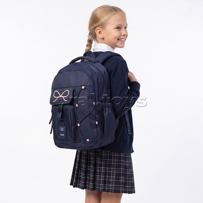 Рюкзак "Тренд. Кокетка" 45х29х18см полиэстер 2 отделения 4 кармана