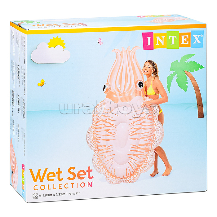 Надувной матрас для плавания "Каракатица" 58731EU INTEX