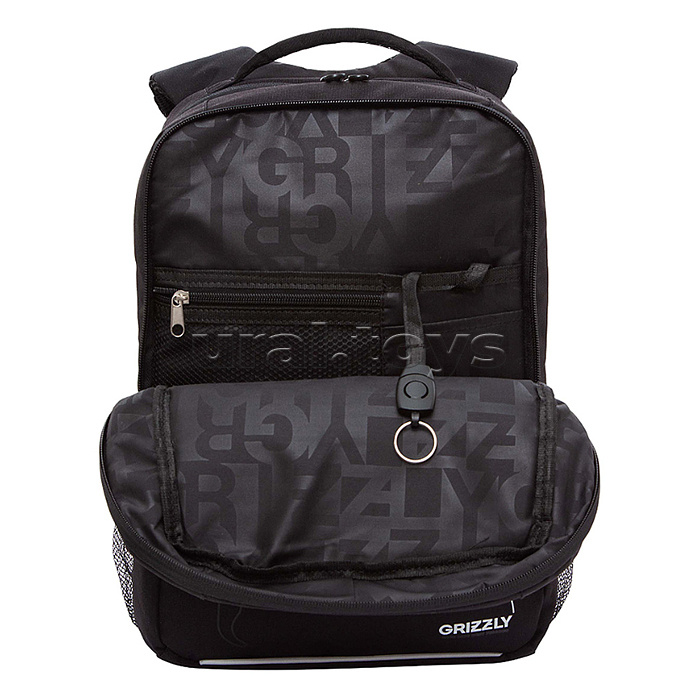 Рюкзак школьный (/2 черный - черный)