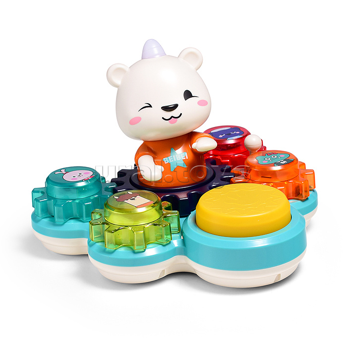 Развивающая игрушка "Медвежонок" на батарейках, в коробке