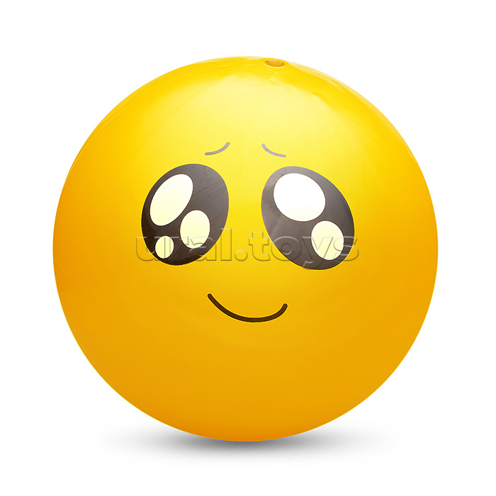 Мяч детский надувной "Смайлик" 60г.